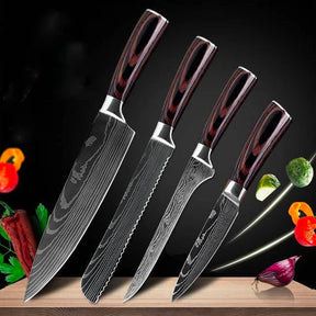Professionella japanska köksknivar i rostfritt stål - Webb Butik